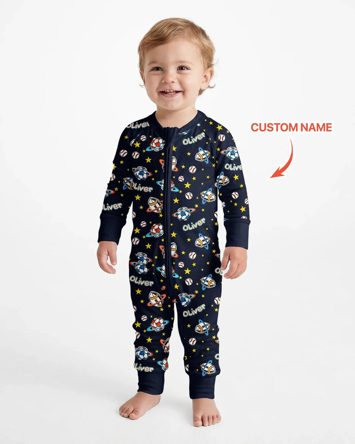 Gerippte Babykleidung mit individuellem Foto - Weich &amp; Skizzenhaft