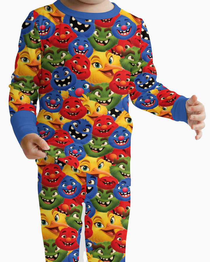 Let Have Some Fun Bamboo Two Piece Long Sleeve Pajama Set