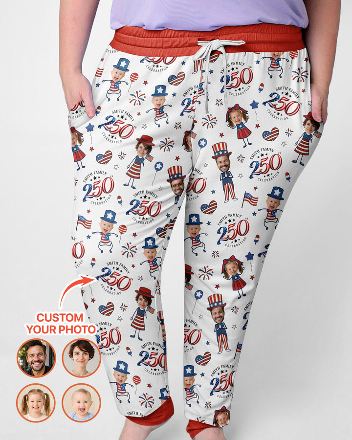 Template Damen Pyjama-Set aus personalisiertem Bambus
