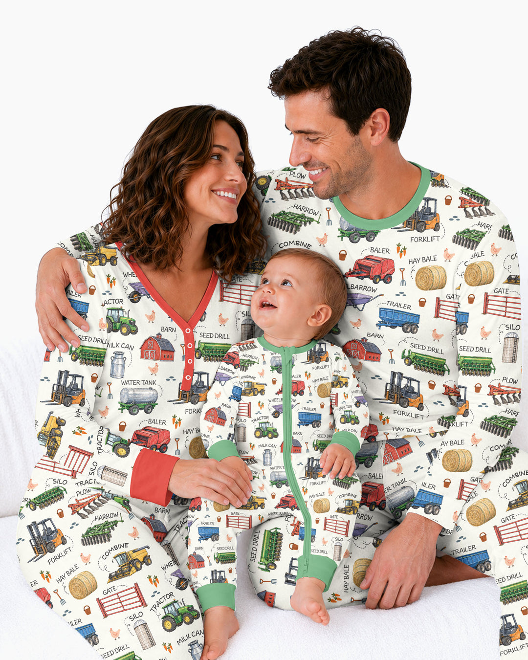 Little Farmer Bamboo Women Pajama Set