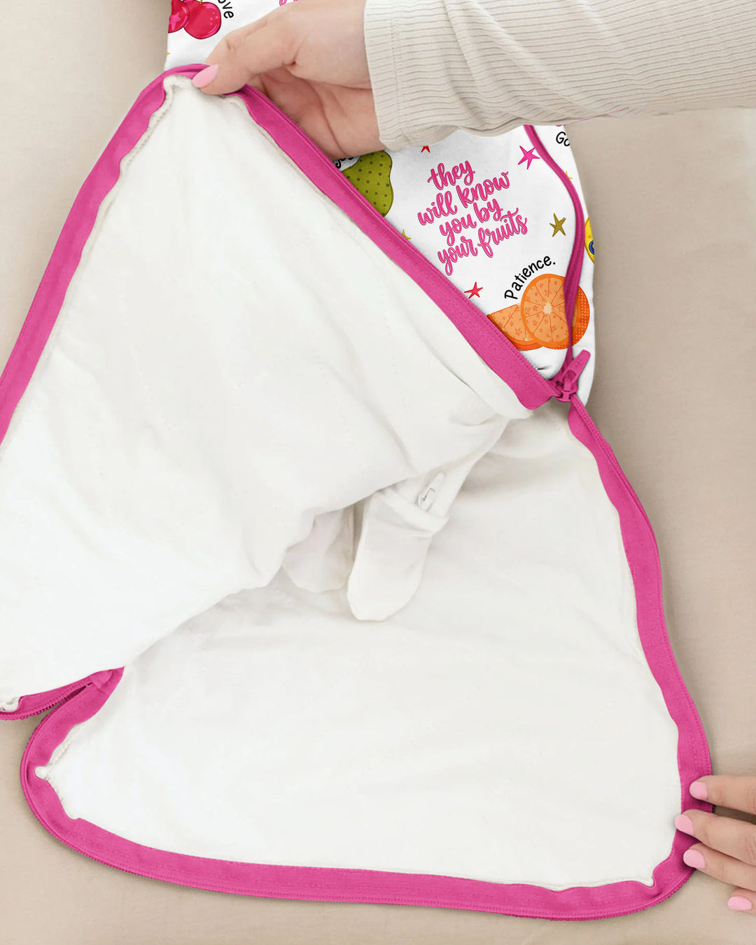 They Will Know You By Your Fruits Bamboo Sleep Bag