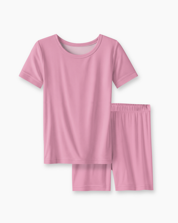 Zweiteiliges, kurzärmliges Pyjama-Set mit Marienkäfern