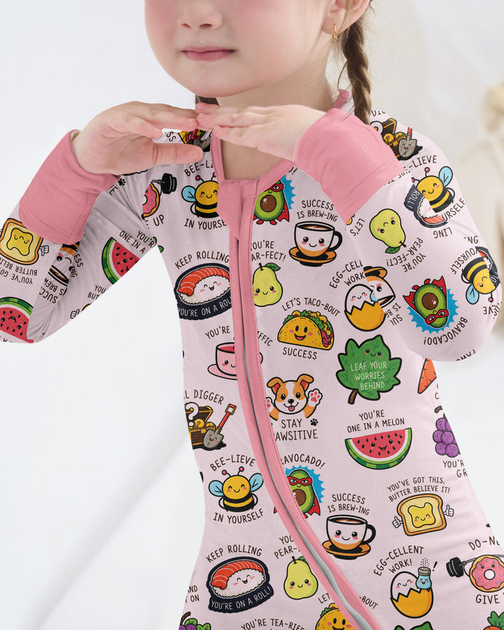 Cute Motivational Puns Bamboo Convertible Zippy
