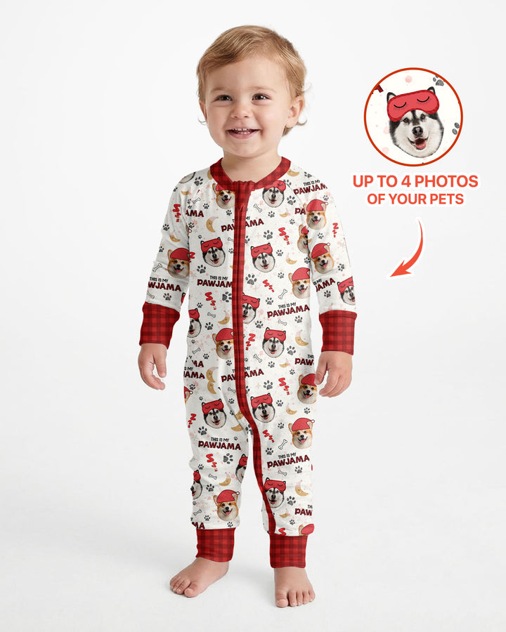 Gerippte Babykleidung mit individuellem Foto - Weich &amp; Skizzenhaft