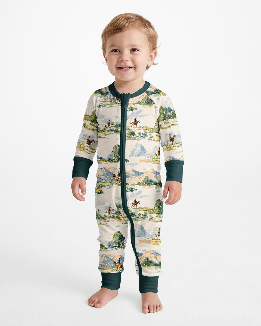 Gerippte Babykleidung mit individuellem Foto - Weich &amp; Skizzenhaft
