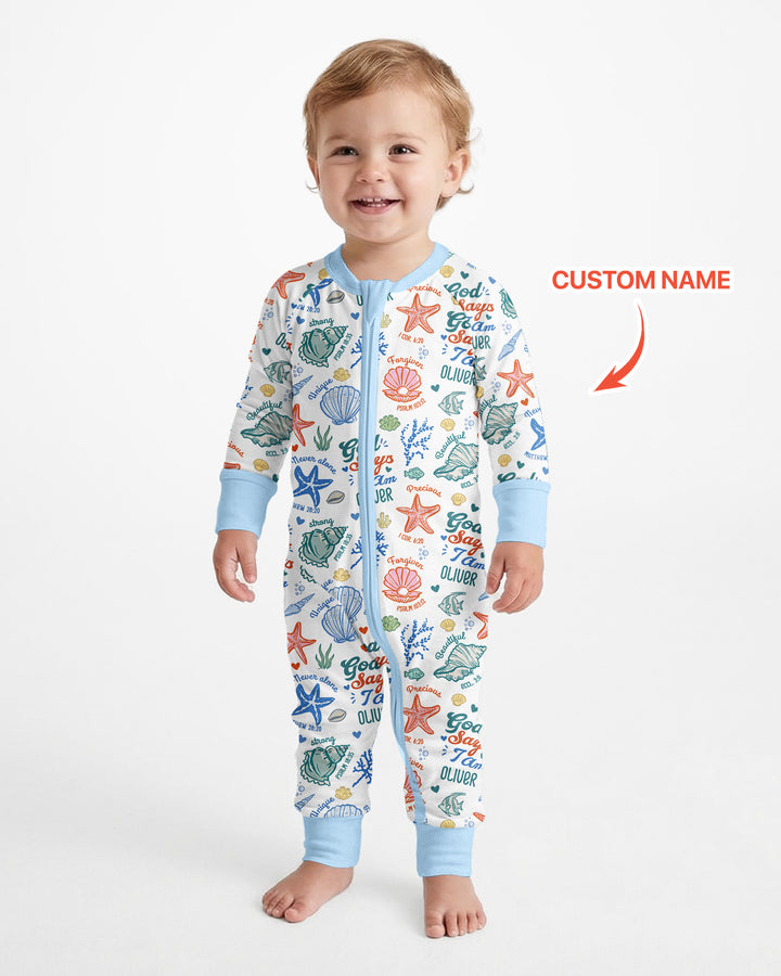 Gerippte Babykleidung mit individuellem Foto - Weich &amp; Skizzenhaft
