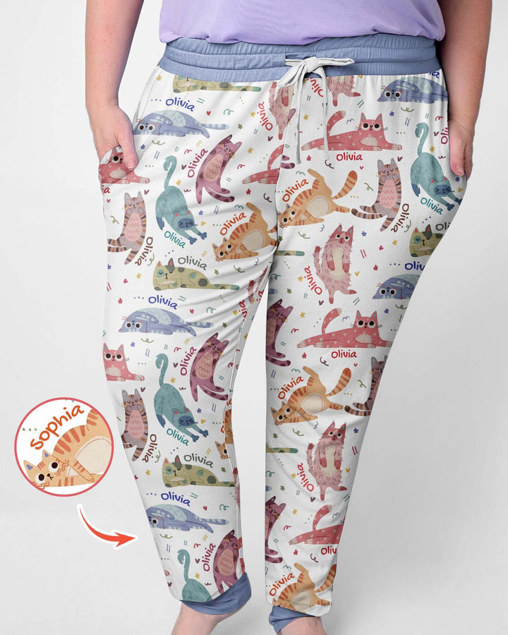 Template Damen Pyjama-Set aus personalisiertem Bambus