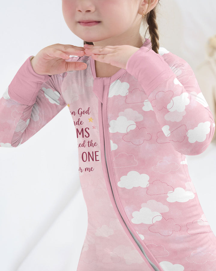 God Made The Best Mom Bamboo Convertible Zippy