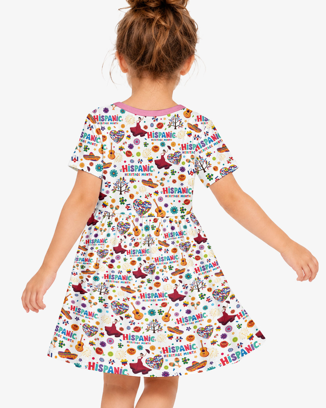 Fiesta Hispanic Heritage Month Bamboo Twirl Dress