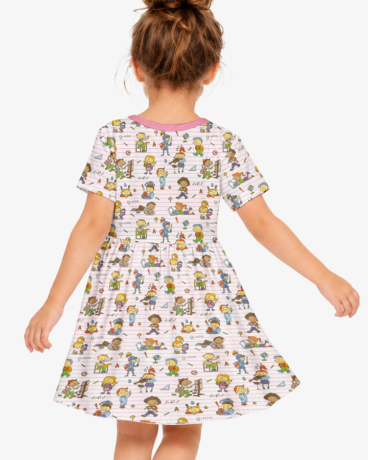 Vorlage Bambus Twirl Kleid
