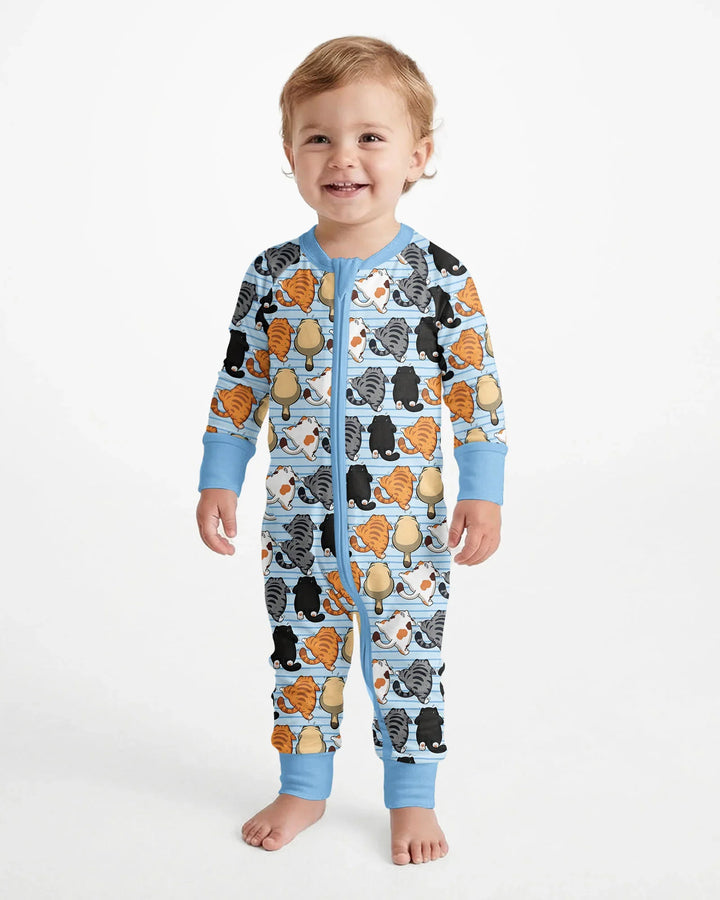 Gerippte Babykleidung mit individuellem Foto - Weich &amp; Skizzenhaft