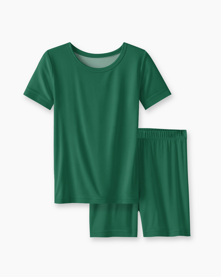Zweiteiliges, kurzärmliges Pyjama-Set mit Marienkäfern