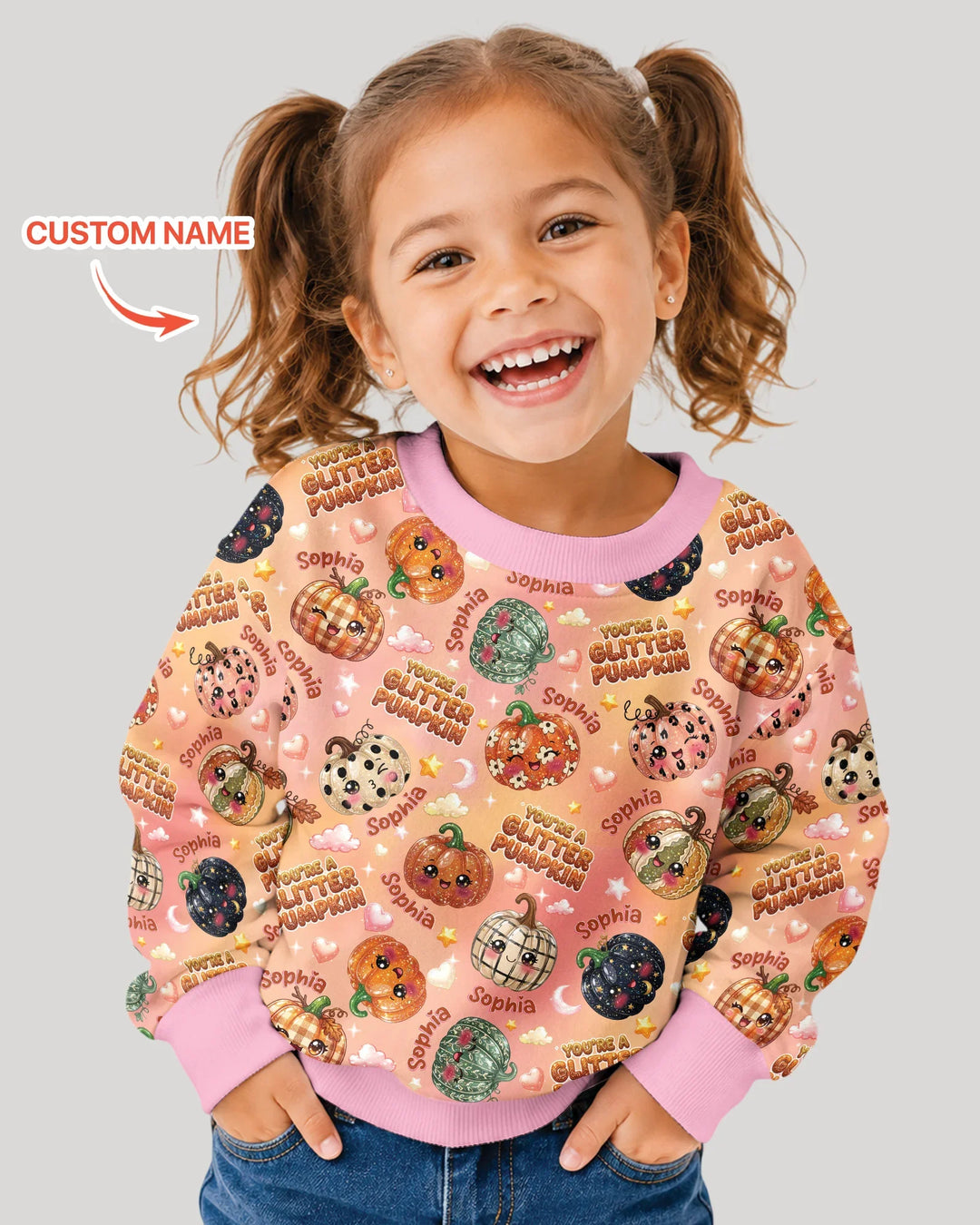 Custom Template Bambus-Rundhals-Sweatshirt