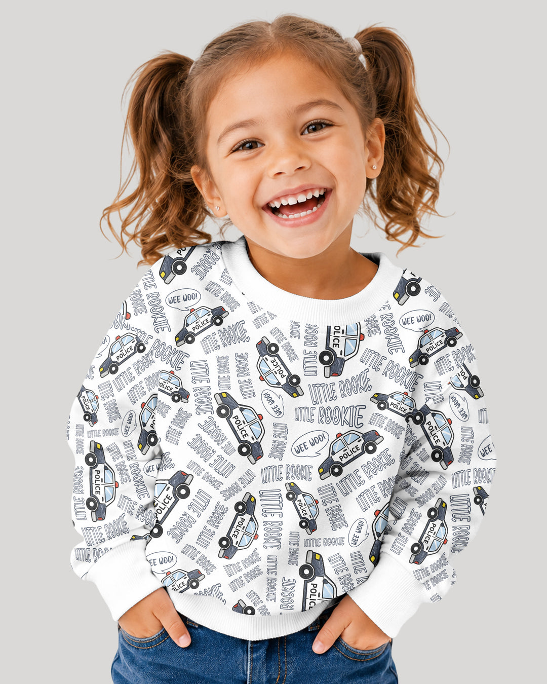 Little Rookie Bambus-Rundhals-Sweatshirt