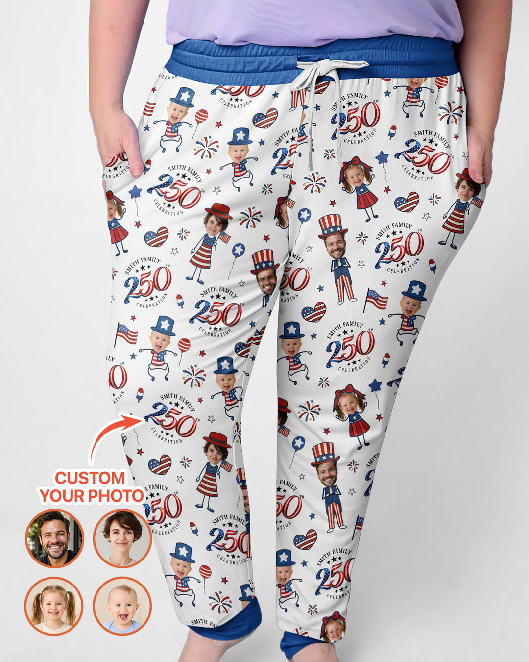 Template Damen Pyjama-Set aus personalisiertem Bambus