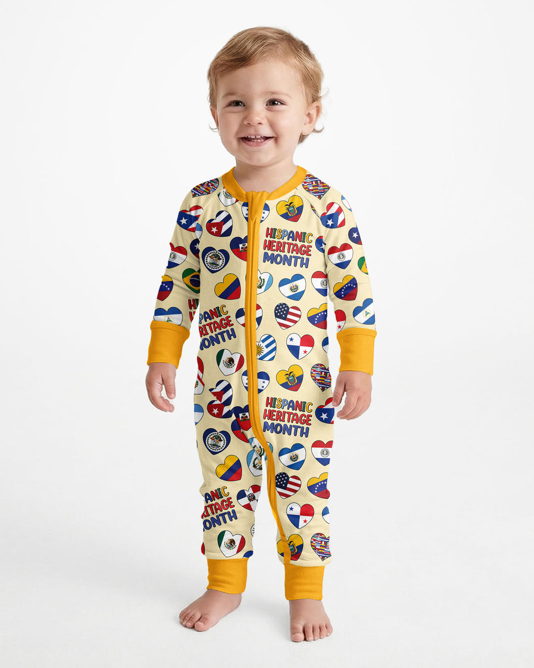 Gerippte Babykleidung mit individuellem Foto - Weich &amp; Skizzenhaft