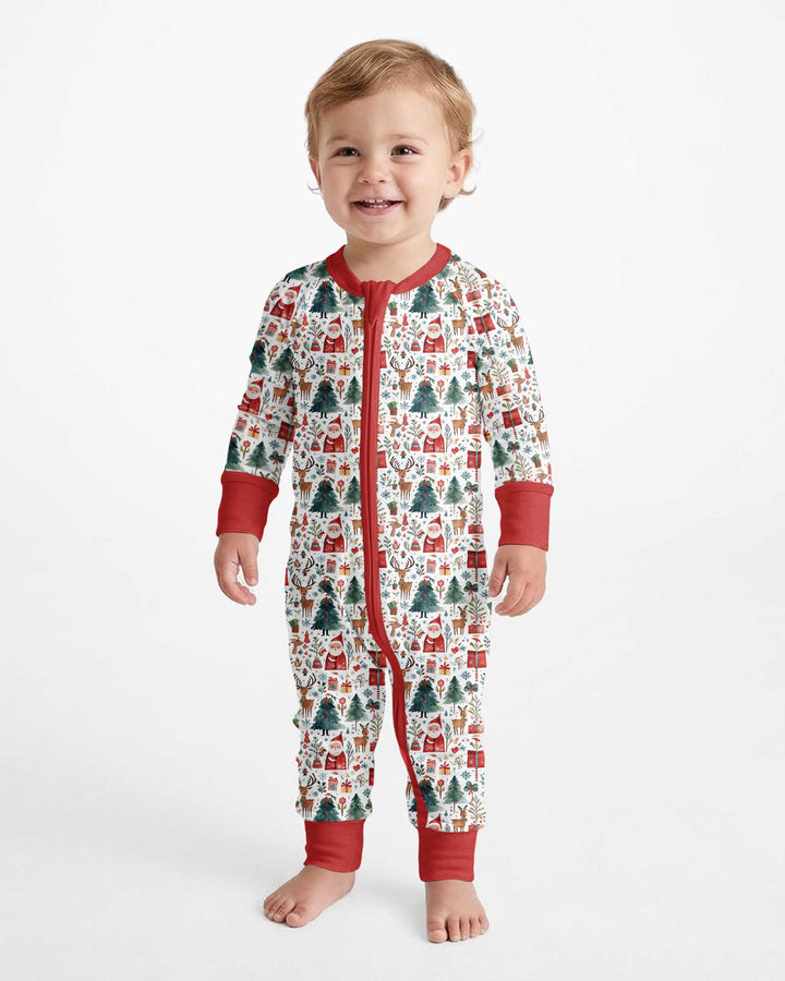 Christmas Tree Santa Bamboo Convertible Zippy