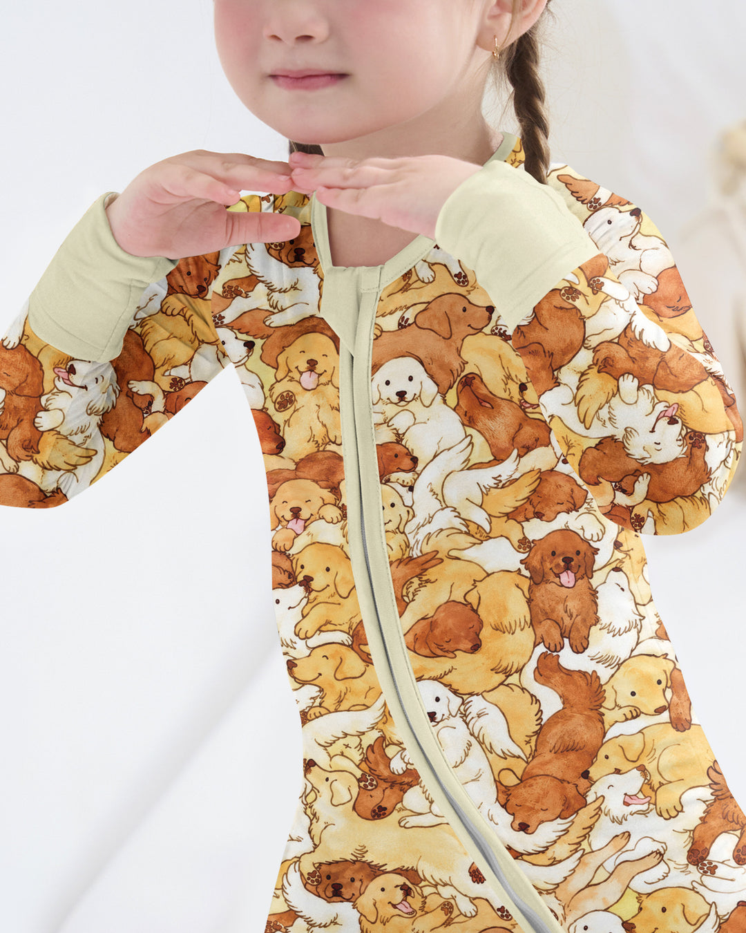 Puppy Pile Bamboo Convertible Zippy