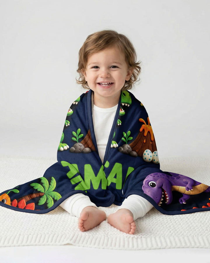 Woodland Animals Bamboo Blanket