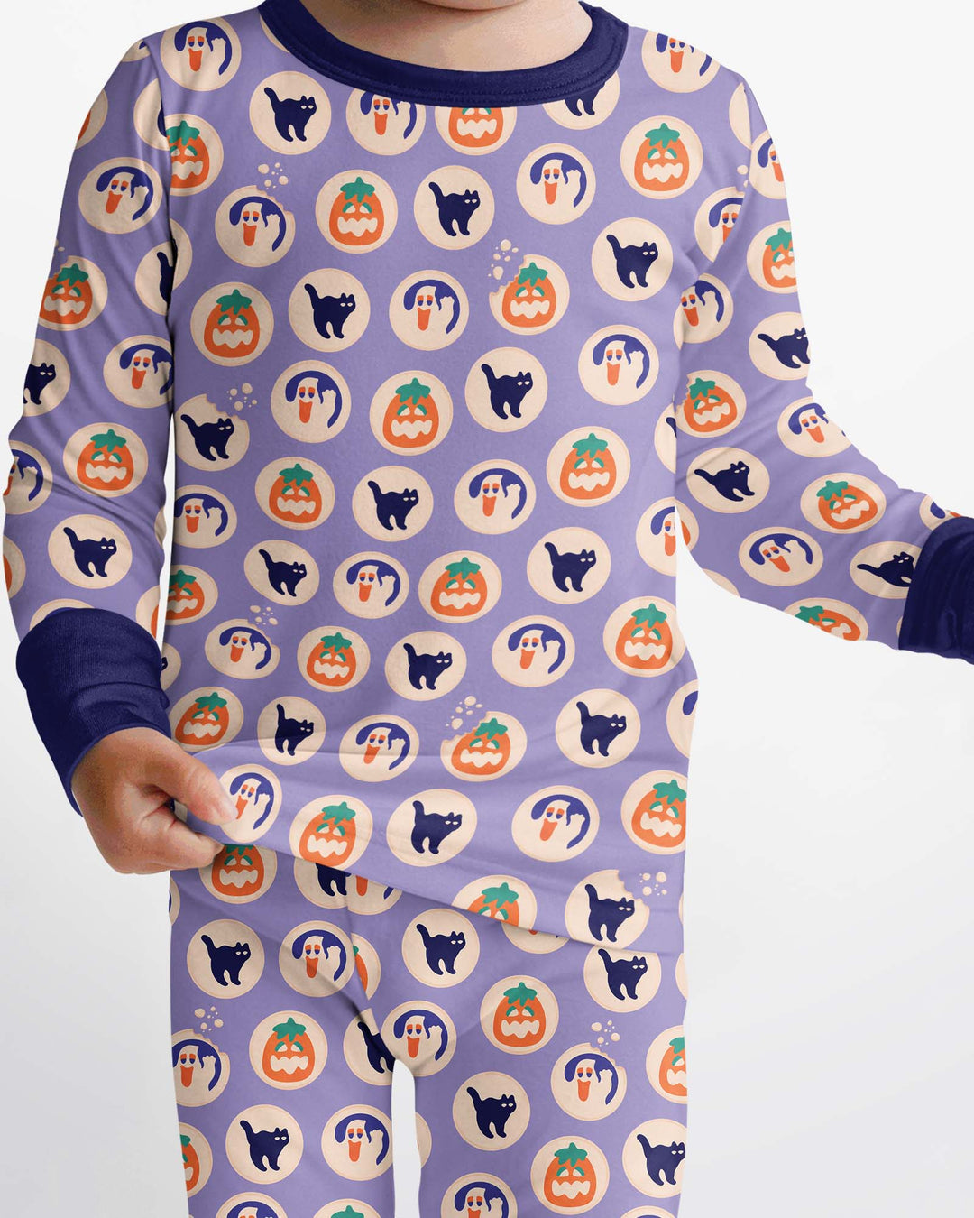 Boo Crew Bamboo Two Piece Long Sleeve Pajama Set