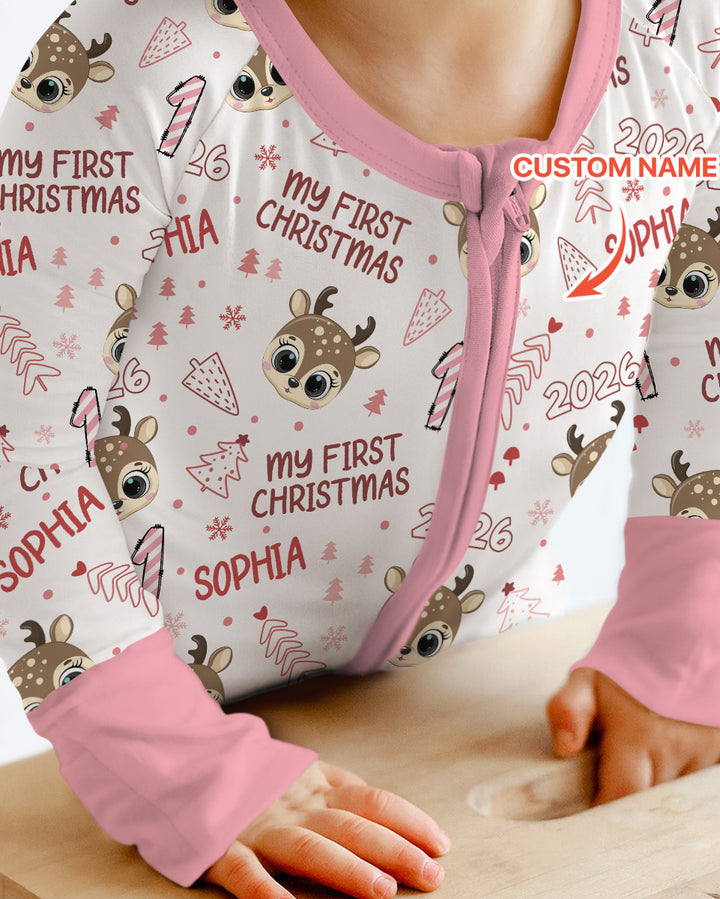 Gerippte Babykleidung mit individuellem Foto - Weich &amp; Skizzenhaft