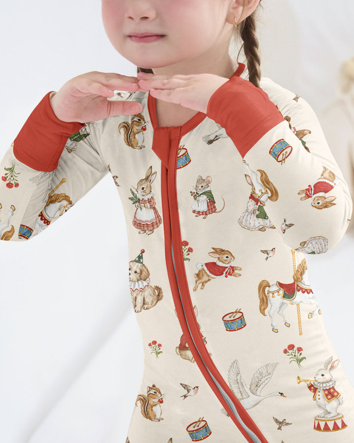 Winter & Vintage Bamboo Convertible Zippy