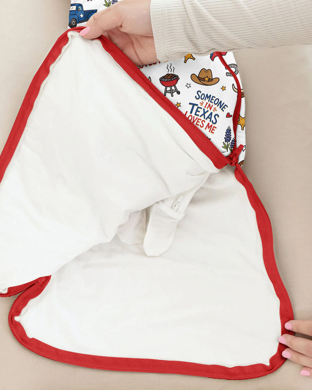 Someone in Texas Loves Me Bamboo Sleep Bag