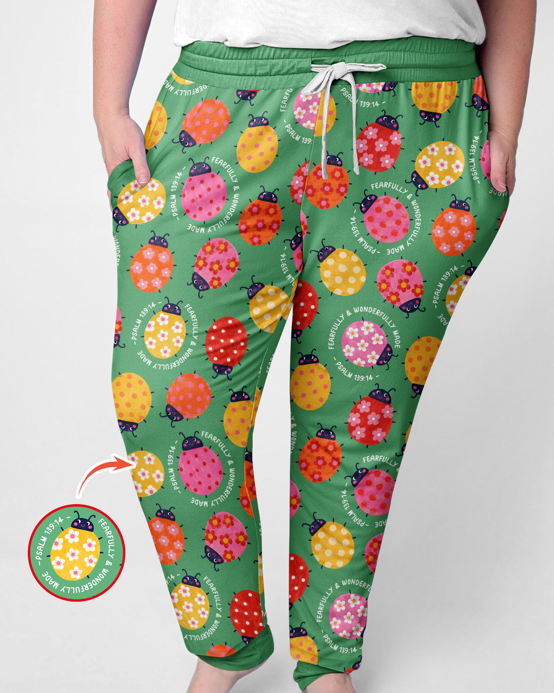 Fearfully & Wonderfully Made Bamboo Women Pajama Set