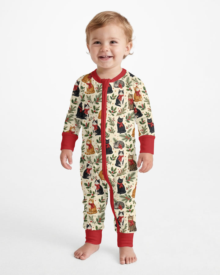 Christmas Cat Carolers Bamboo Convertible Zippy