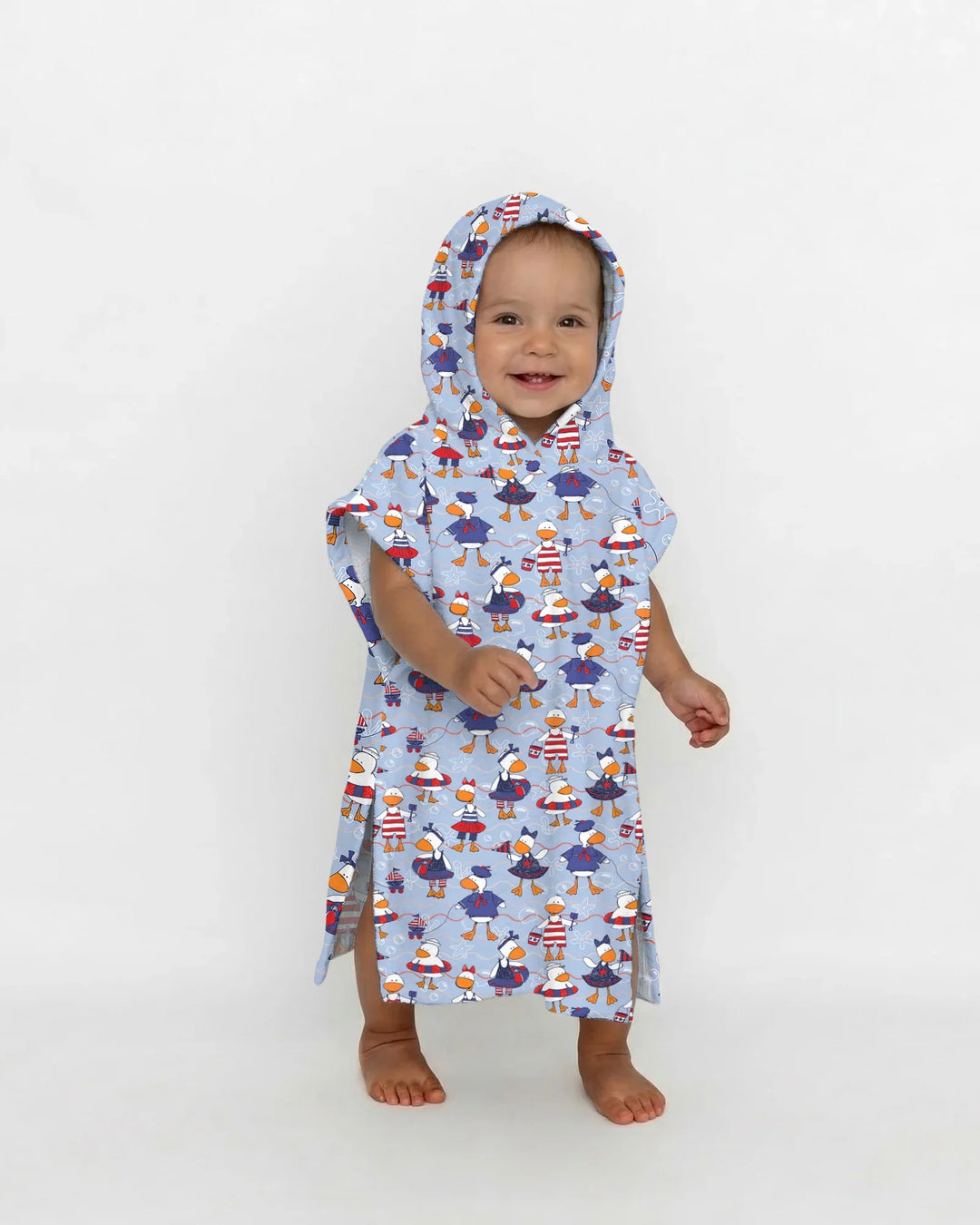Vorlage Bade-Poncho Bambus