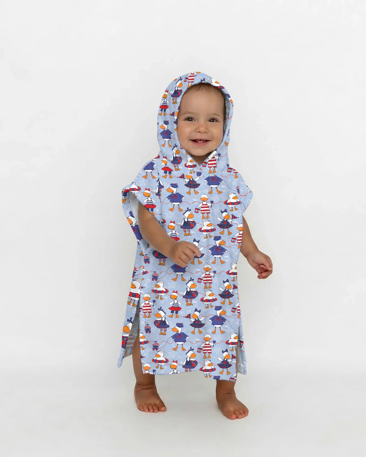Vorlage Bade-Poncho Bambus