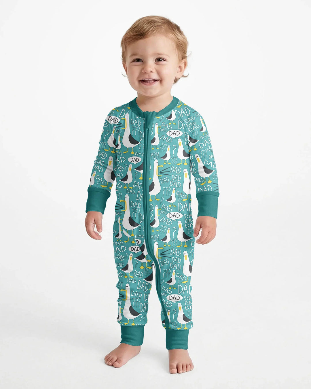 Gerippte Babykleidung mit individuellem Foto - Weich &amp; Skizzenhaft