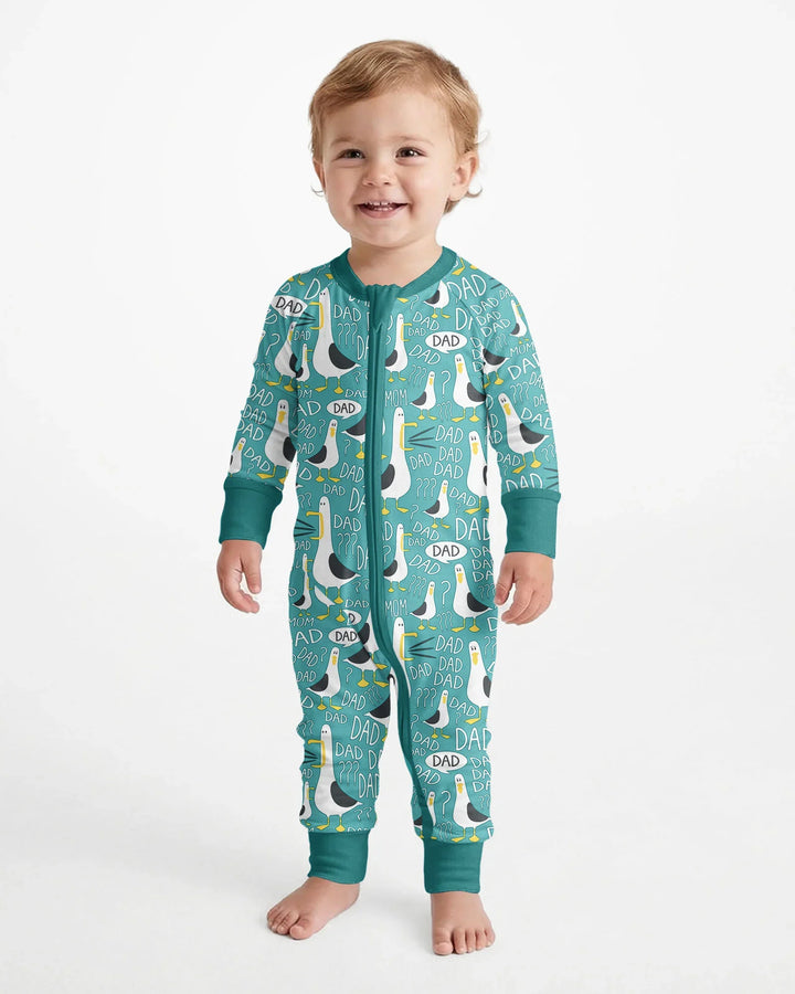 Gerippte Babykleidung mit individuellem Foto - Weich &amp; Skizzenhaft