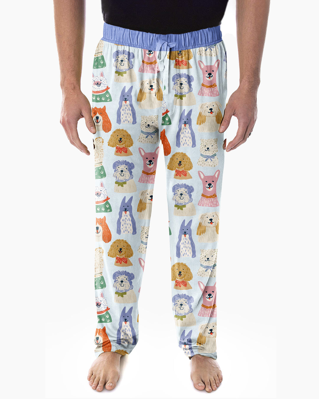 Puppy Portrait Bamboo Men's Pajama Set