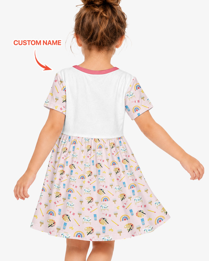 Vorlage Bambus Twirl Kleid