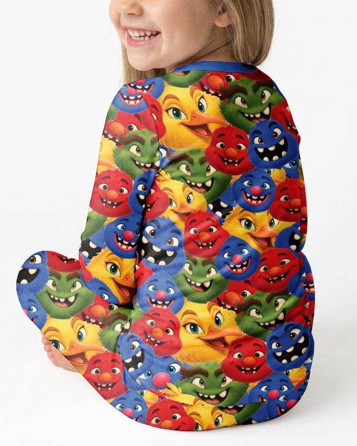 Let Have Some Fun Bamboo Two Piece Long Sleeve Pajama Set