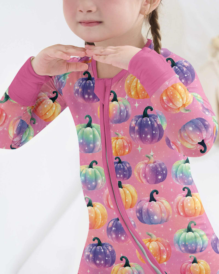 Enchanted Pumpkin Patch Bamboo Convertible Zippy