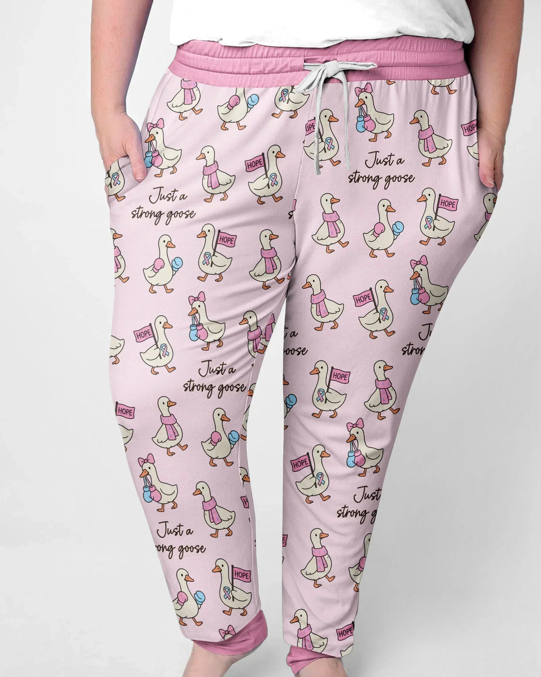 Starke Unfruchtbarkeitskämpfer Gans Damen Pyjama Set