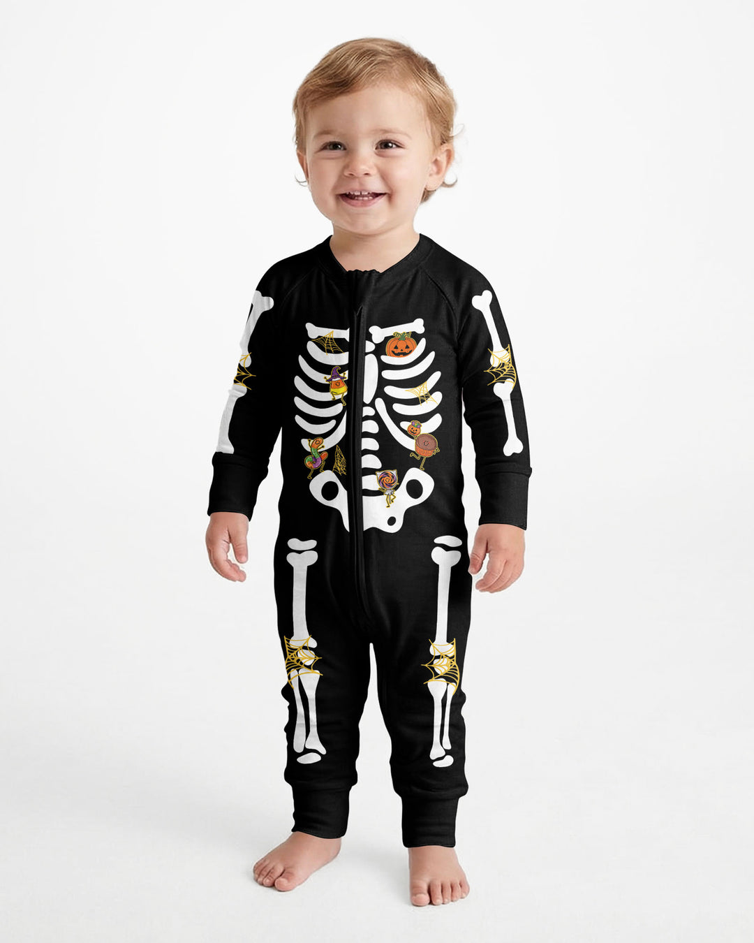 Halloween Skeleton Candy Bamboo Convertible Zippy