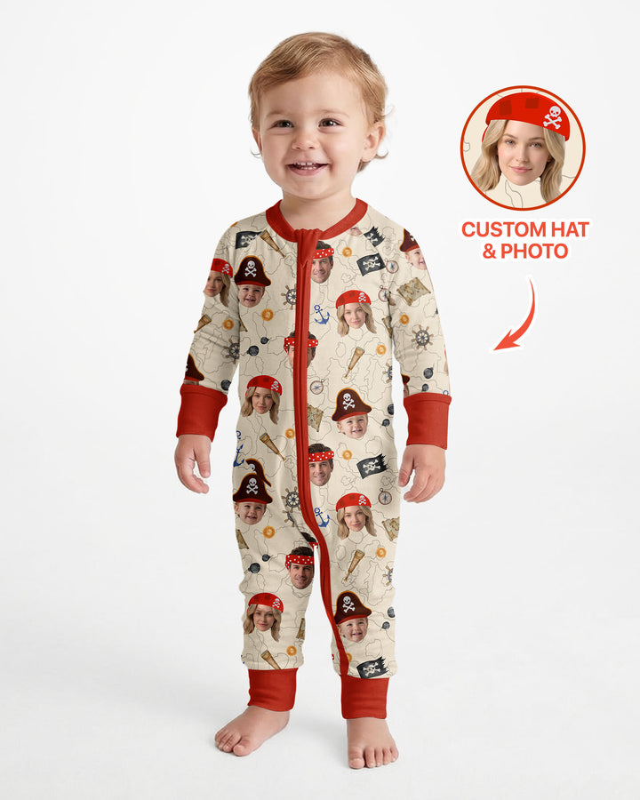 Gerippte Babykleidung mit individuellem Foto - Weich &amp; Skizzenhaft
