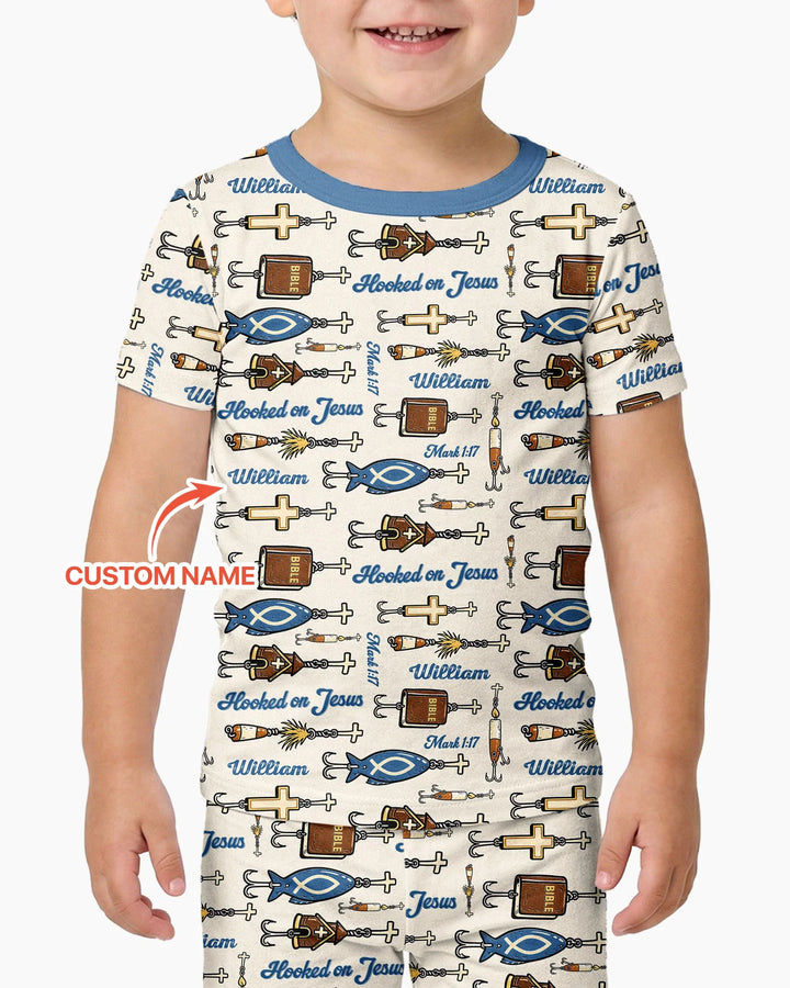 Zweiteiliges, kurzärmliges Pyjama-Set mit Marienkäfern