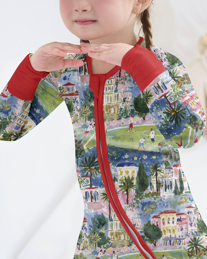 Gerippte Babykleidung mit individuellem Foto - Weich &amp; Skizzenhaft