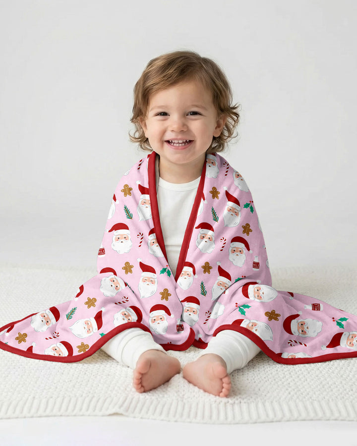 Christmas Sweet Santa Bamboo Blanket