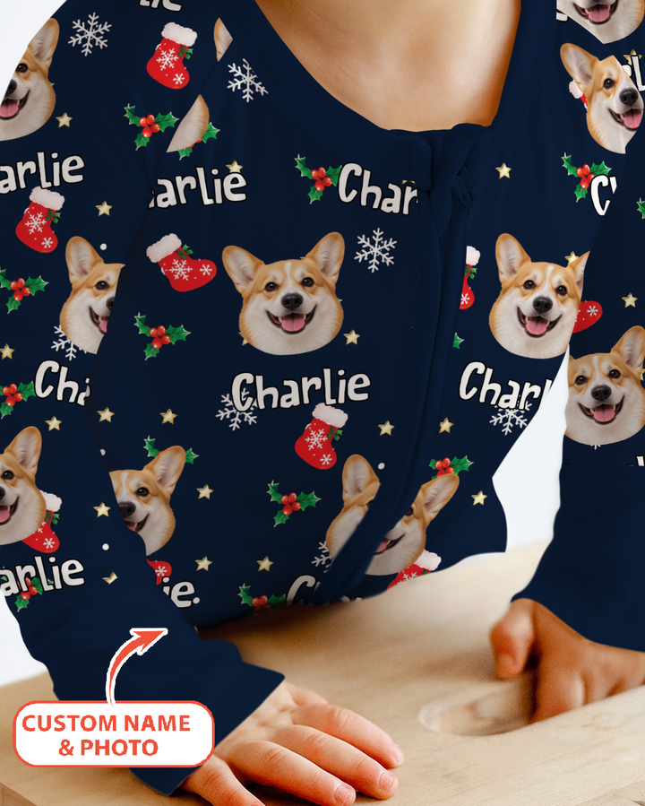My Furry Christmas Bamboo Convertible Zippy