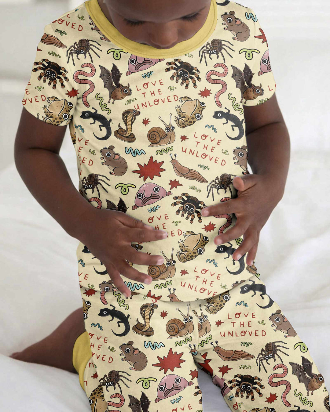 Love the Unloved Bamboo Two Piece Short Sleeve Pajama Set