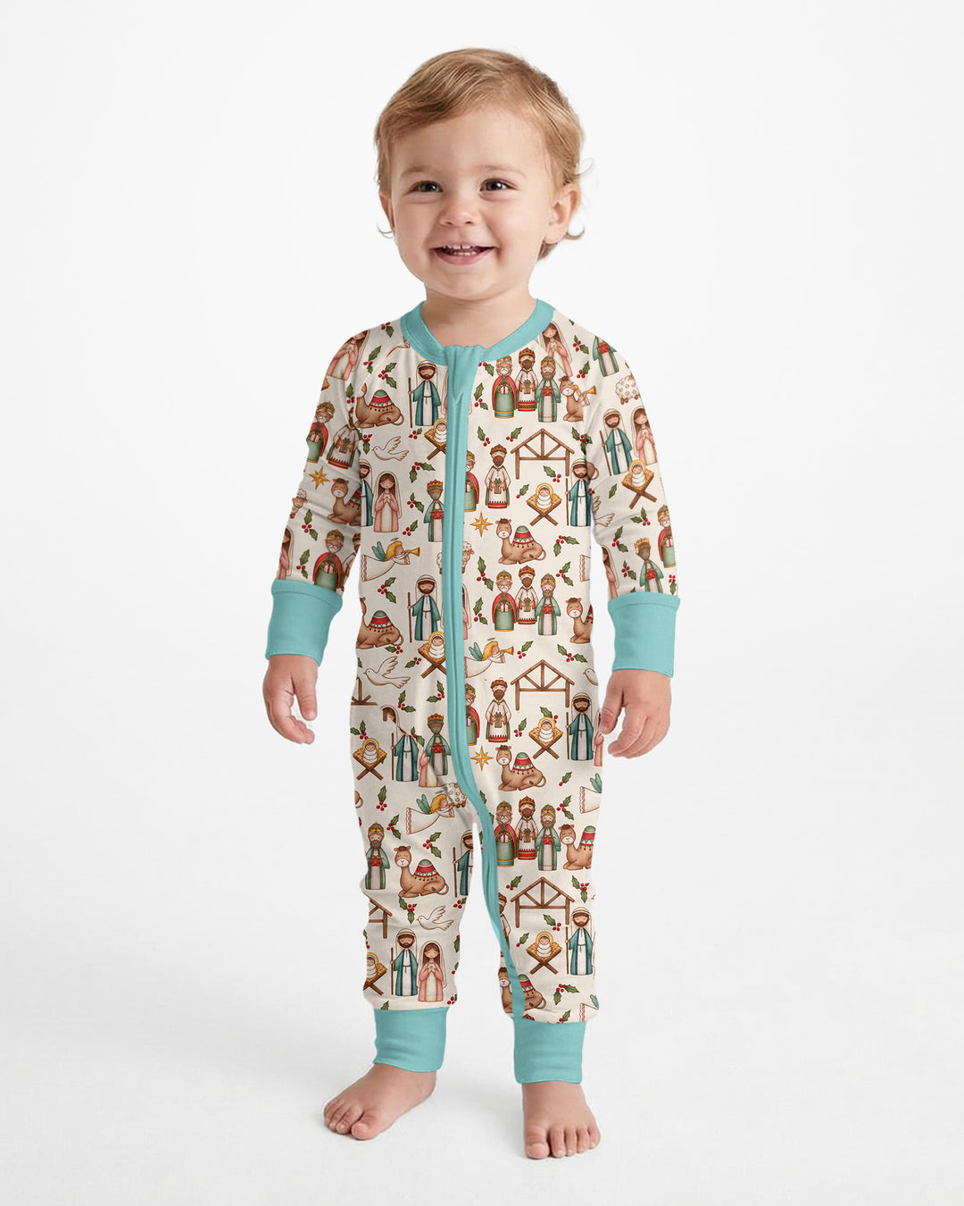 Holy Night Nativity Bamboo Convertible Zippy