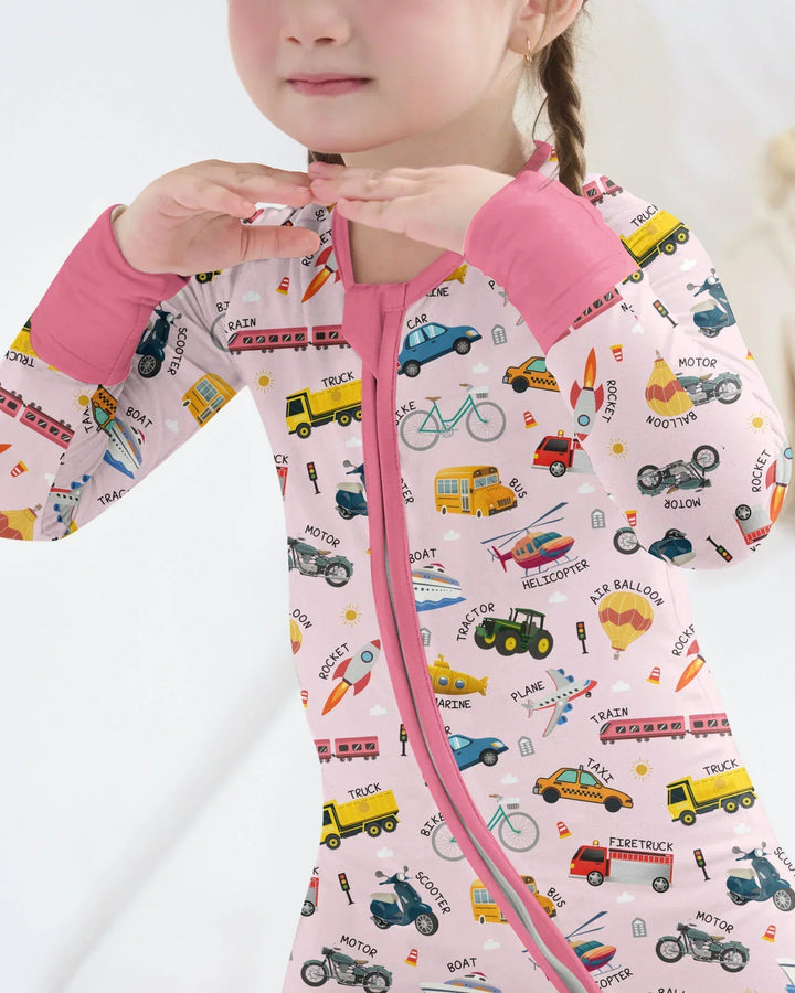 Vehicle Vocabulary Bamboo Convertible Zippy