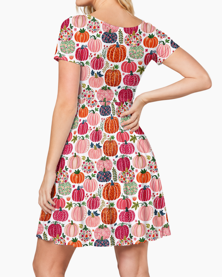 Vorlage Bambus Twirl Kleid