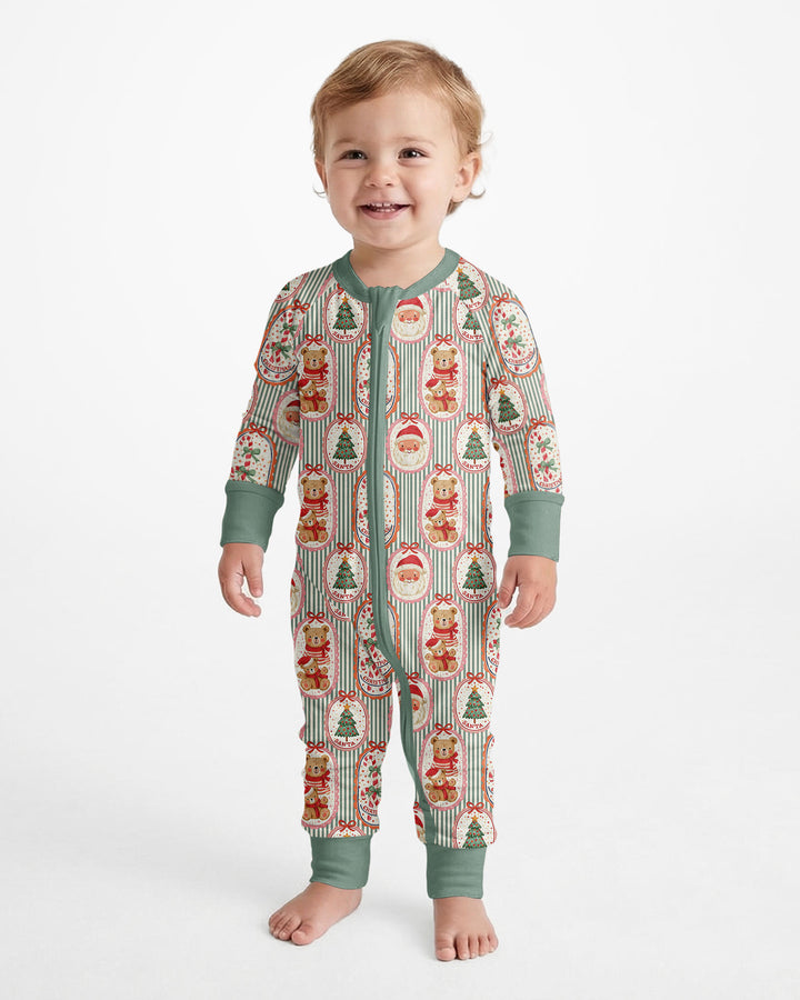 Vintage Christmas Keepsakes Bamboo Convertible Zippy