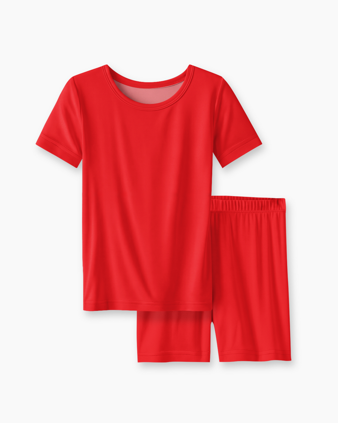 Zweiteiliges, kurzärmliges Pyjama-Set mit Marienkäfern